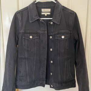 Madwell Black Jean Jacket Size Medium